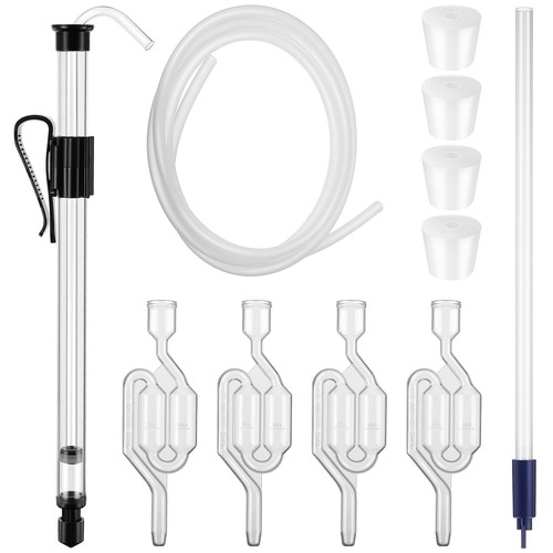 Wine siphon kit with tubing - wine,